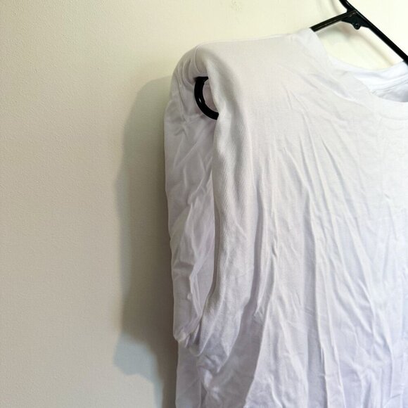 NWT Good American Strong Shoulder Tank in White - Size 2 (Medium) - Picture 3 of 7